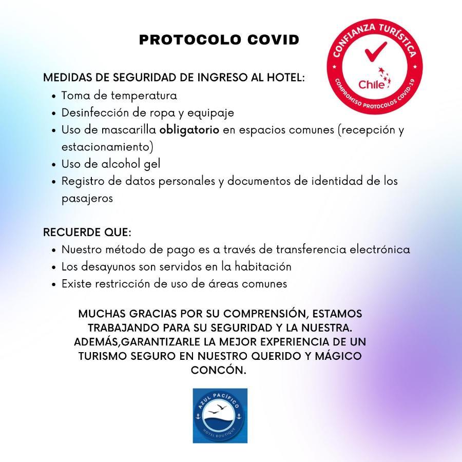 Azulpacifico Hotel Boutique Concón Buitenkant foto